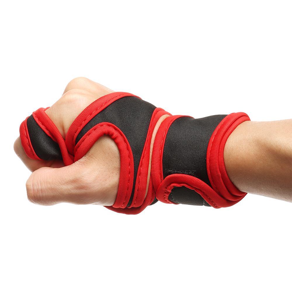 JUNE Găng Tay Hở Ngón Chống Trượt Hỗ Trợ Nâng Tạ