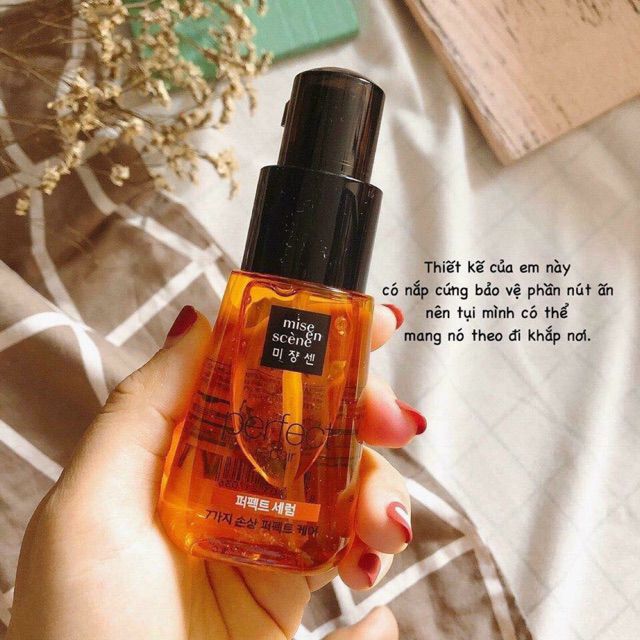 Tinh chất dưỡng tóc phục hồi hư tổn Misen Scene Damage Care Perfect Serum