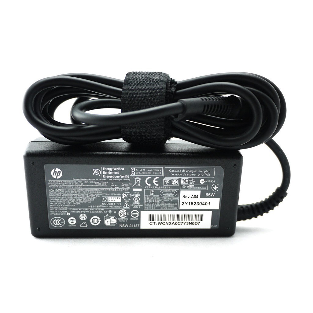 [Kho phụ kiện] Sạc HP 19.5V - 3.33A chân thường 