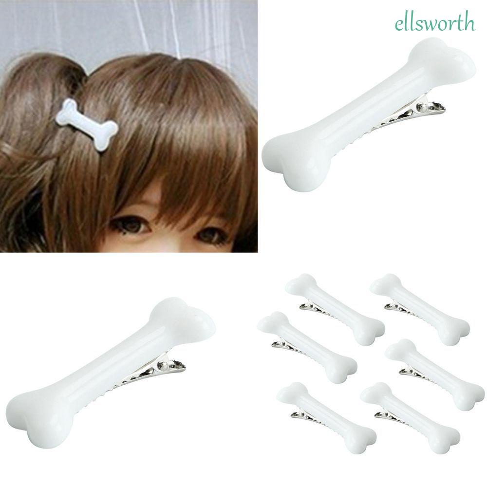 Set 2 kẹp tóc thiết kế hình khúc xương độc đáo sáng tạo dễ thương cho nữ