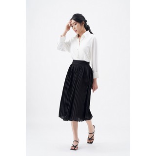 Áo sơ mi nữ lụa mềm cổ đức Lucci Harriet
