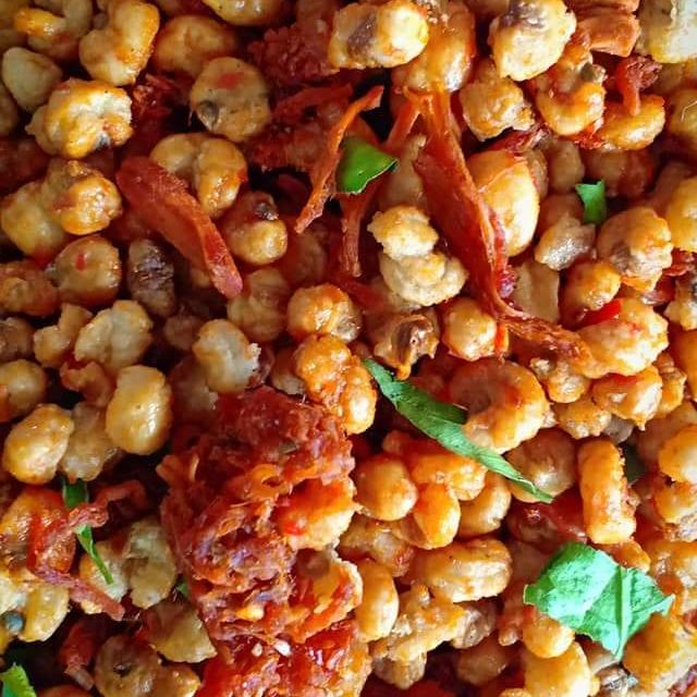 ngô cay xóc khô bò (túi 100gr)