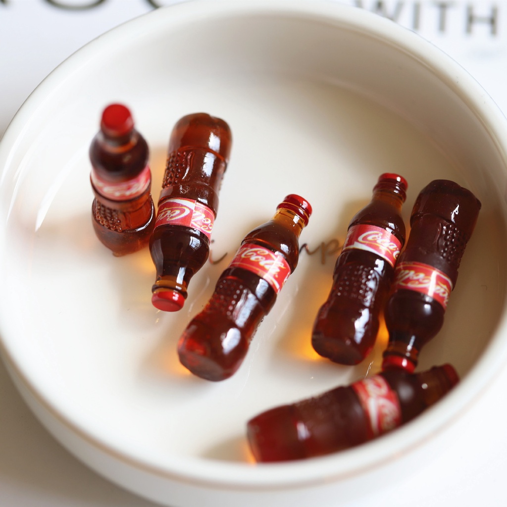 Charm Slime/ Dụng Cụ Charm Trang Trí Hình Chai Nước Ngọt