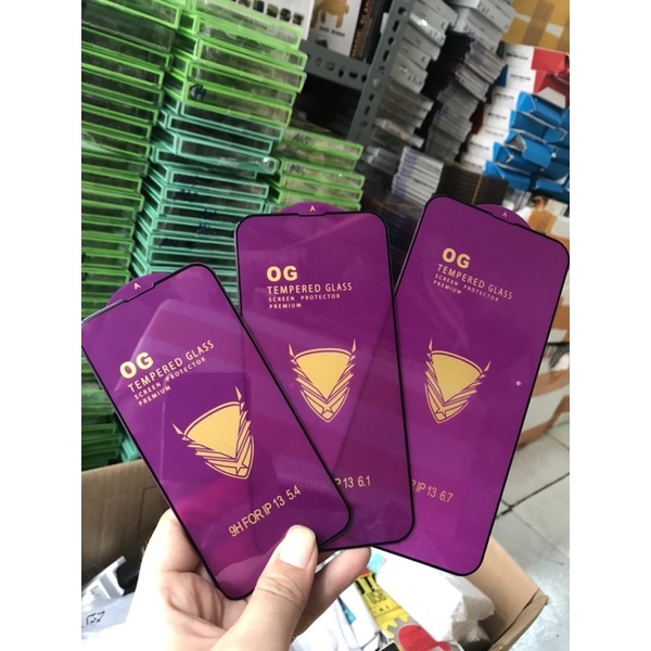 Kính cường lực full màn cho iphone 13mini 13 13pro 13promax