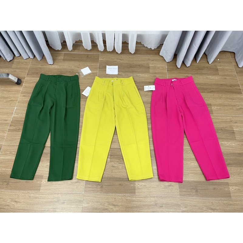 QUẦN BAGGY 1 CÚC NHIỀU MÀU HOTTREND CHẤT DÀY DẶN MS15726