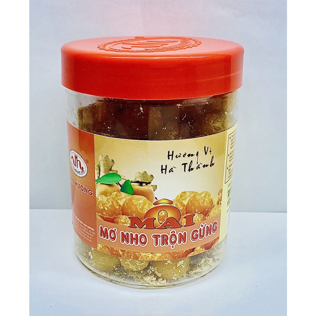 - HŨ 350GR Ô Mai Mơ Nho Trộn Gừng dẻo loại 1