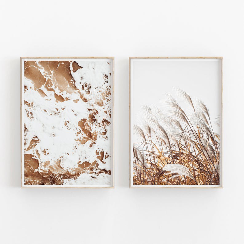 Bộ 2 tranh Thiên nhiên