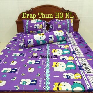 BỘ GA CHUN + 3 VỎ GỐI