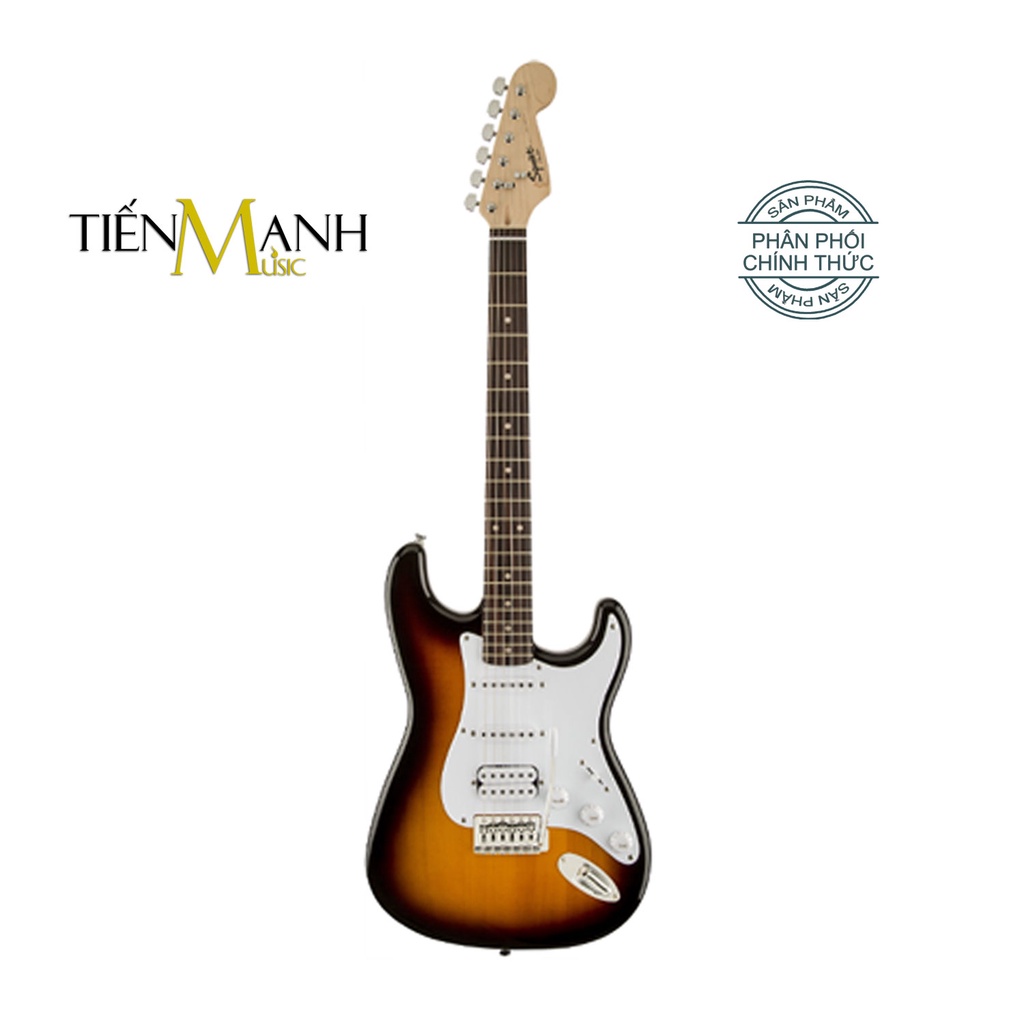 [Chính Hãng] Đàn Guitar Điện Fender Squier Bullet Stratocaster HSS SQ STRAT Brown Sunburst, Black, Arctic White Electric