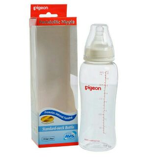 Bình sữa pigeon Strealine 250ml,150ml tặng cây xúc bình sữa