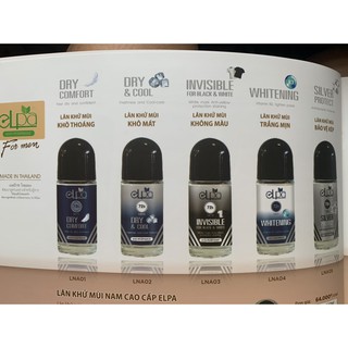 Lăn khử mùi cơ thể elpa dành cho nam nhập khẩu thái lan 50ml