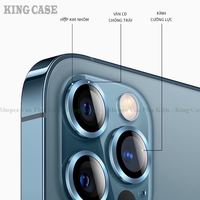 Bảo vệ camera iphone màu giống máy nguyên bản bộ gồm 3 mắt 14 / 13 / 12 / 11 / X / Xs / Pro / Max . / [BO3MAT-TRON]