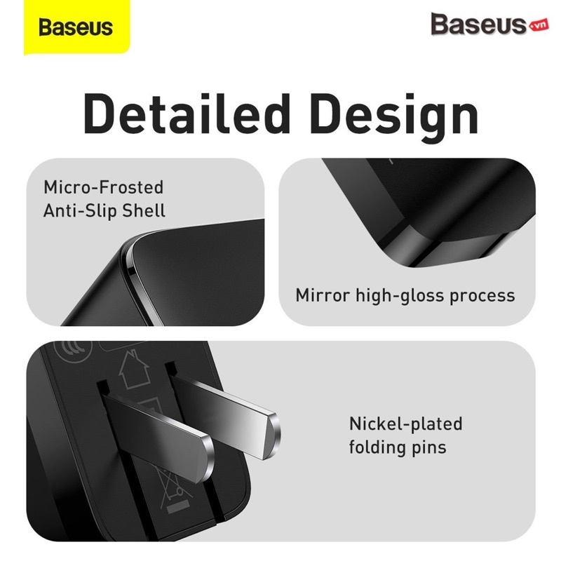 Bộ sạc nhanh Baseus Super Fast Charger