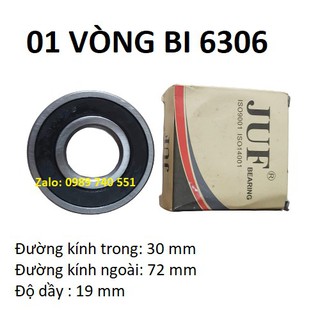 01 vòng bi 6306 JUF