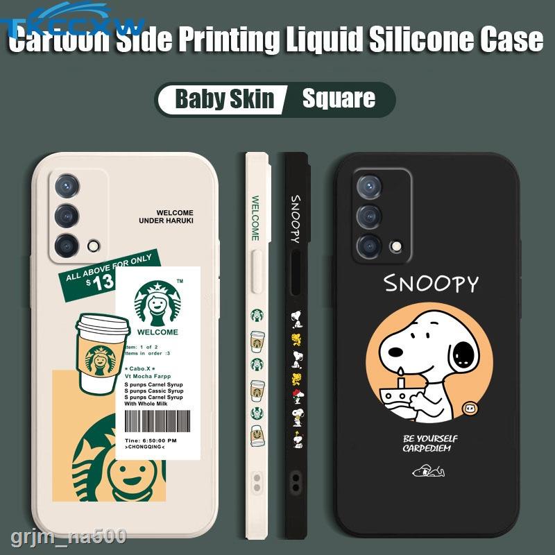 Mới Ốp Điện Thoại Silicon Mềm Họa Tiết Hoạt Hình Snoopy Dễ Thương Cho Realme Q3 Pro Carnival Gt Neo 8 Q3I Q3 5g V13 V15