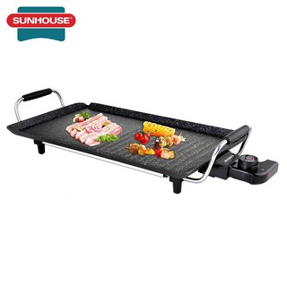 [BẾP NƯỚNG KHÔNG KHÓI] Bếp nướng điện SUNHOUSE SHD4607 NƯỚNG NHANH - TIẾT KIỆM ĐIỆN - GỌN NHẸ phù hợp với gia đình