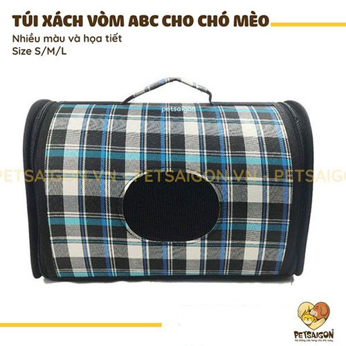 TÚI XÁCH VÒM ABC CHO CHÓ MÈO (MÀU NGẪU NHIÊN)