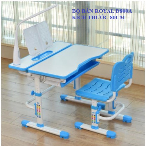 Bộ Bàn Ghế Học Thông Minh Chống Gù Chống Cận ROYAL D800A 80cm_A8 | BigBuy360 - bigbuy360.vn