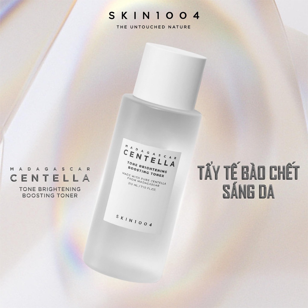 Nước Hoa Hồng Toner Skin1004 Madagascar Centella Tone Brightening Booster (Trắng) 210ml