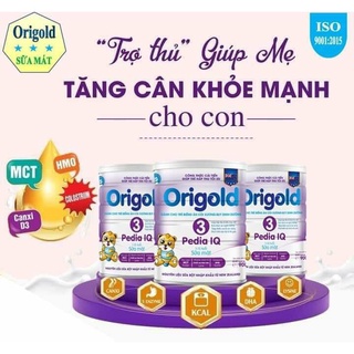 Sữa Mát Origold Pedia IQ - Lon 900g. Sữa Kích Thích Ăn Ngon Miệng - Dành Cho Trẻ Biếng Ăn Còi Xương - Suy Dinh Dưỡng