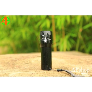 Đèn pin hợp kim nhôm dã ngoại siêu sáng đa dụng thấu kính lồi