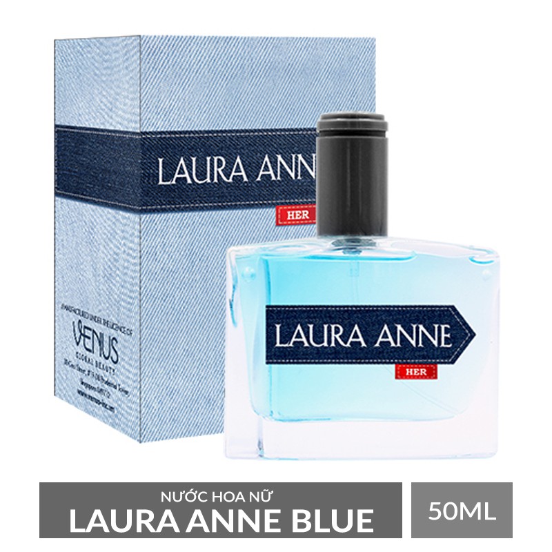 Nước hoa nữ Laura Anne Blue 50ml chính hãng