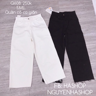 QUẦN KAKI LỬNG ỐNG RỘNG