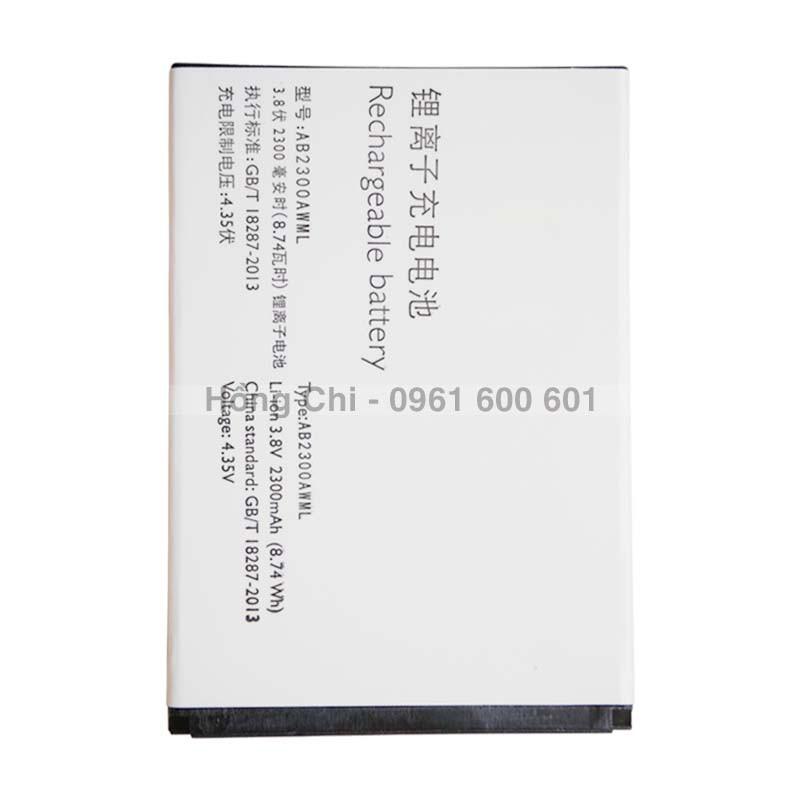 Pin điện thoại Philip S358 AB2300AWML Zin