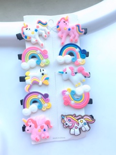 Kẹp Tóc Đáng Yêu Cho Bé Gái ( 1 vỉ 5 kẹp)