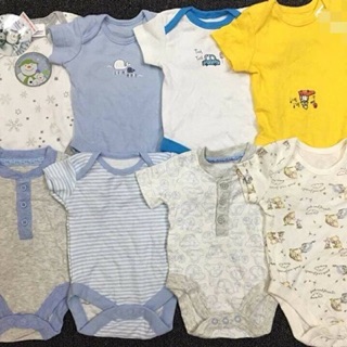 Combo set 10 bodysuit carter cho bé sơ sinh