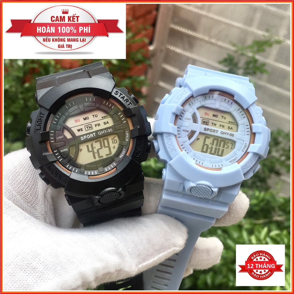 ( GIÁ SỈ TẬN GỐC ) Đồng hồ thể theo điện tử, phong cách unisex, cá tính, năng động, chống nước tốt 3ATM | BigBuy360 - bigbuy360.vn