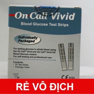 Que thử đường huyết on call vivid