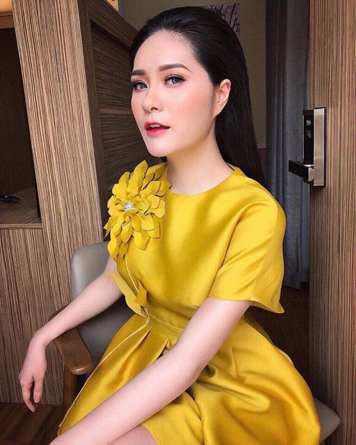 Đầm tafta cao cấp sang chảnh