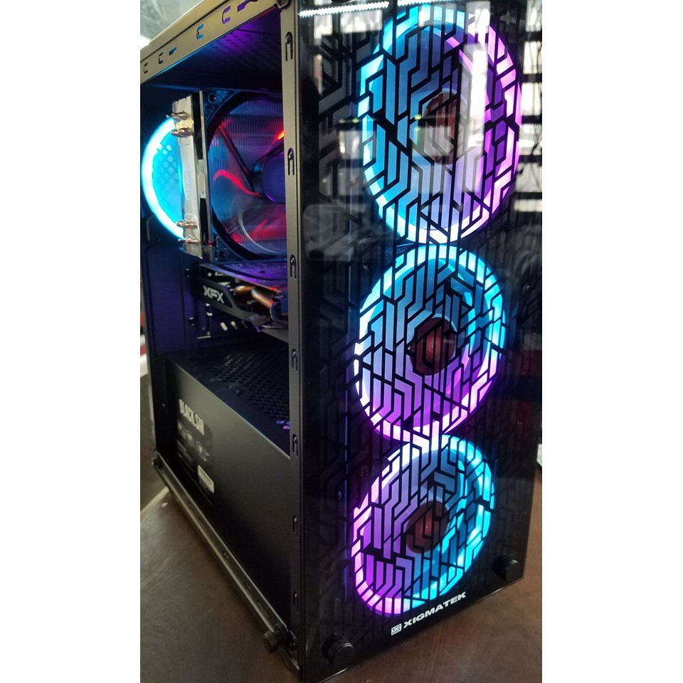 [NAMPC.VN 0908 680013] [Rẻ nhất SHOPEE] Vỏ case Xigmatek NYX, 2 mặt kính, mATX | BigBuy360 - bigbuy360.vn