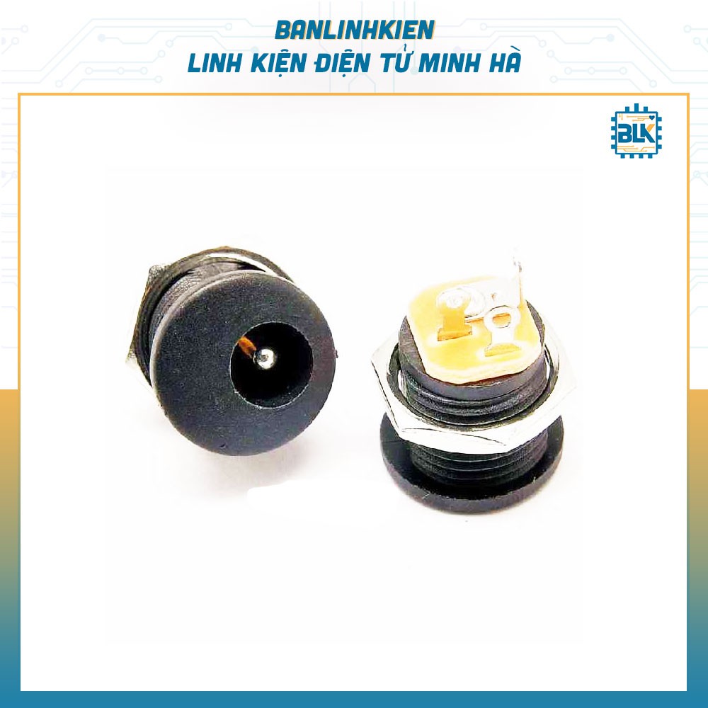 Đầu Jack DC5.5x2.1MM DC022A Có Ốc Vặn