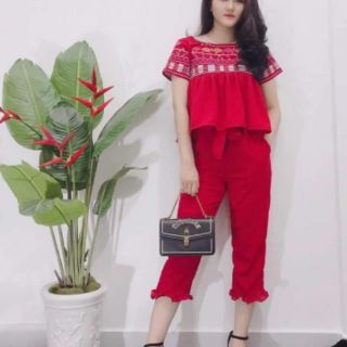 Sét bộ thêu thổ cẩm