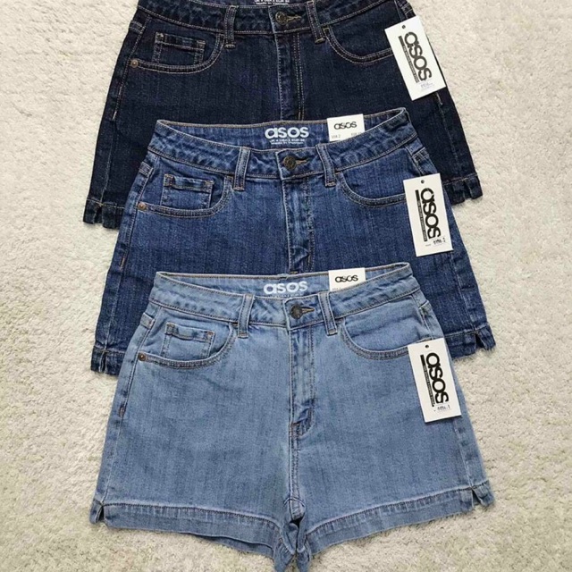 QUẦN SHORT JEANS NỮ BA MÀU C-5