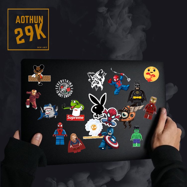 TỔNG HỢP NHIỀU MẪU STICKER DÁN LAPTOP ĐIỆN THOẠI VALI