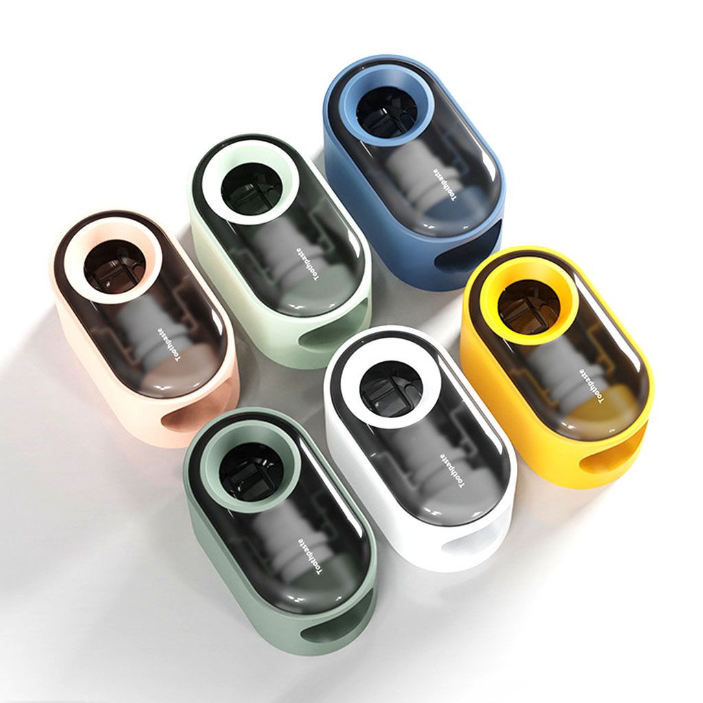 1 Dụng Cụ Nặn Kem Đánh Răng Tự Động Gắn Tường Nhiều Màu Sắc Sáng Tạo Chống Nước Cho Người Lớn / Trẻ Em