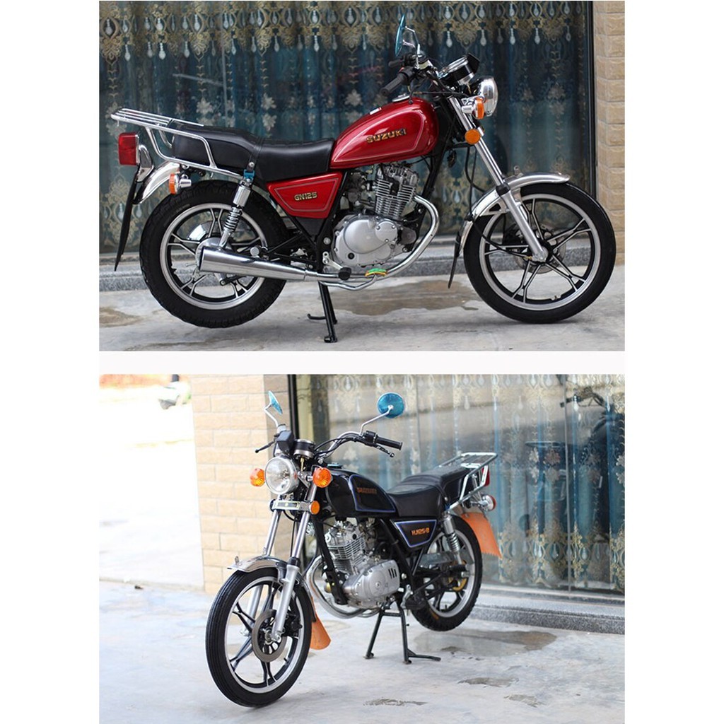 Bộ cùm công tắc liên tay côn SU GN125 dùng  độ cho xe cafe racer, tracker bobber