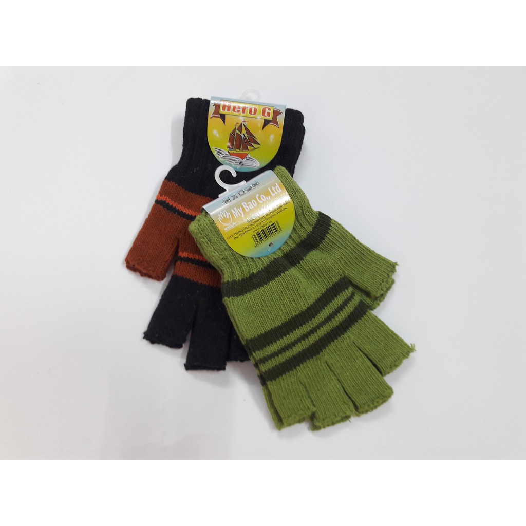 COMBO 2 ĐÔI GĂNG TAY LEN NAM MỸ BẢO CẮT 5 NGÓN