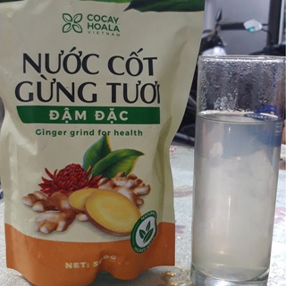 Nước cốt gừng tươi đậm đặc - cchl - 500 g