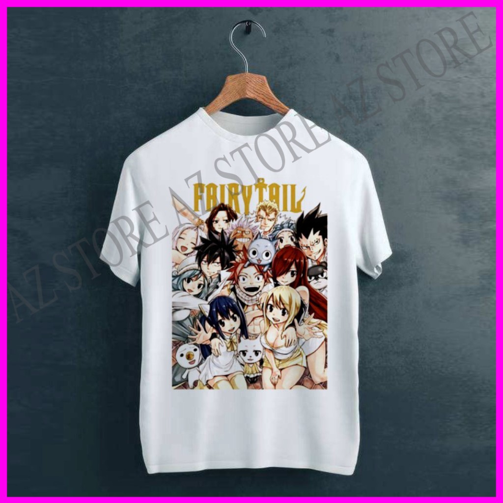 AN-TSHIRT (Mẫu Mới Ra Lò) Áo thun Fairy Tail Nam Nữ