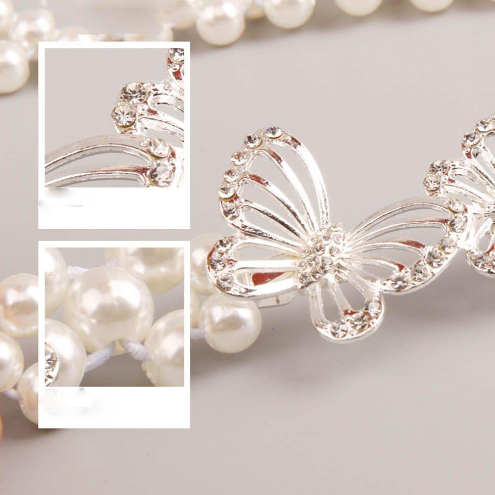 Lay Thắt Lưng Đính Hạt Hình Bướm Lấp Lánh Cho Nữ Mặc Đầm Sweater / Áo Khoác