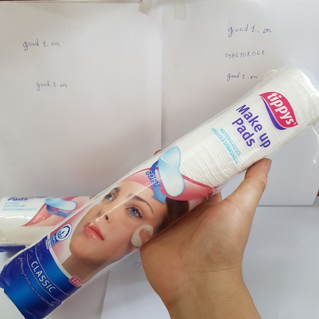 Bông Tẩy Trang Tippys Makeup Pads Classic Hà Lan