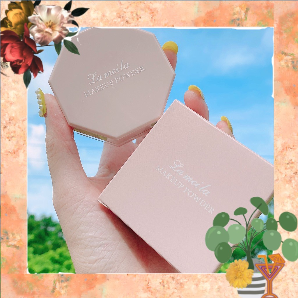 Phấn Phủ Bột Lameila 5052 Lục Giác Kiềm Dầu Lâu Trôi Nội Địa Chính Hãng