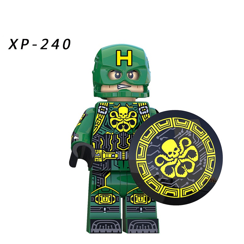 Mô Hình Lắp Ráp Nhân Vật Captain America KT1031