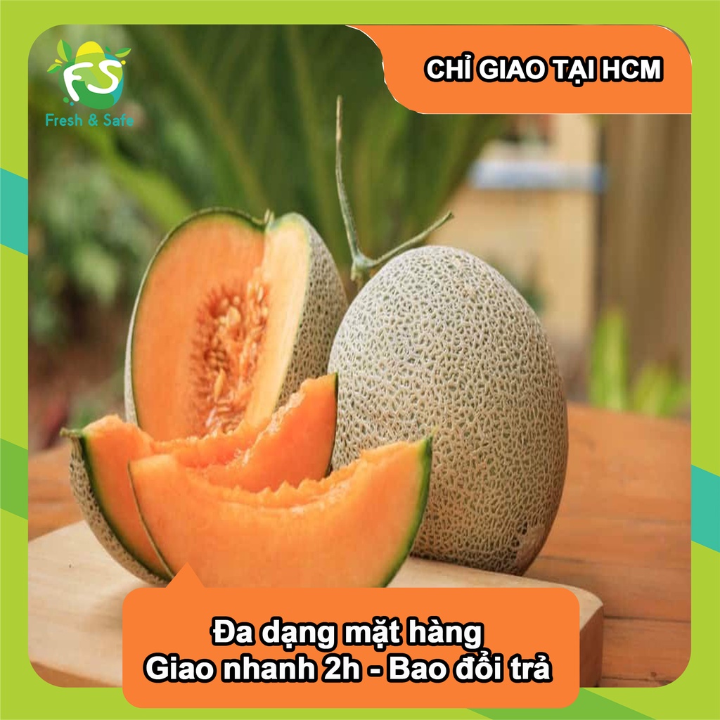 Dưa lưới tròn - trái 1.3kg