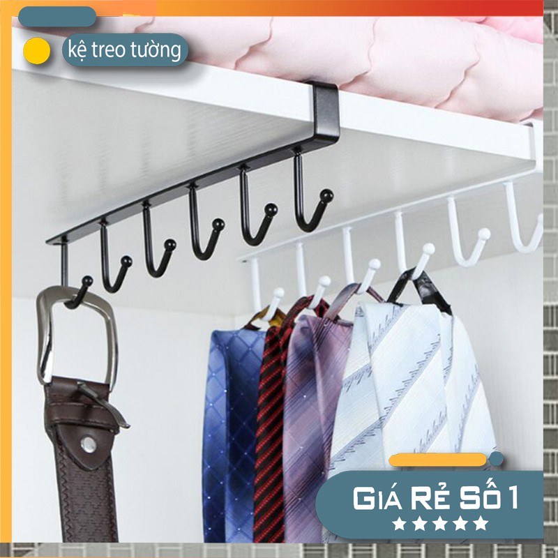 giá treo, móc treo đồ đa năng gắn kệ bếp MÃ MS6