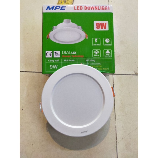 Âm trần MPE 7w-9w đơn màu và 3 màu